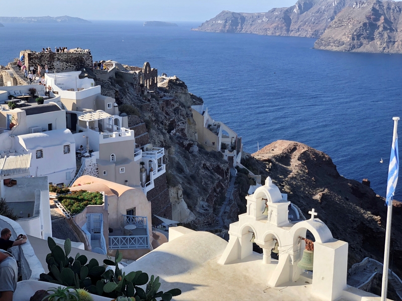 Greece - City and Mountainside