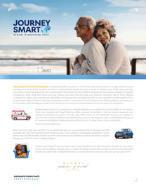 JourneySmart Travel Protection Flyer